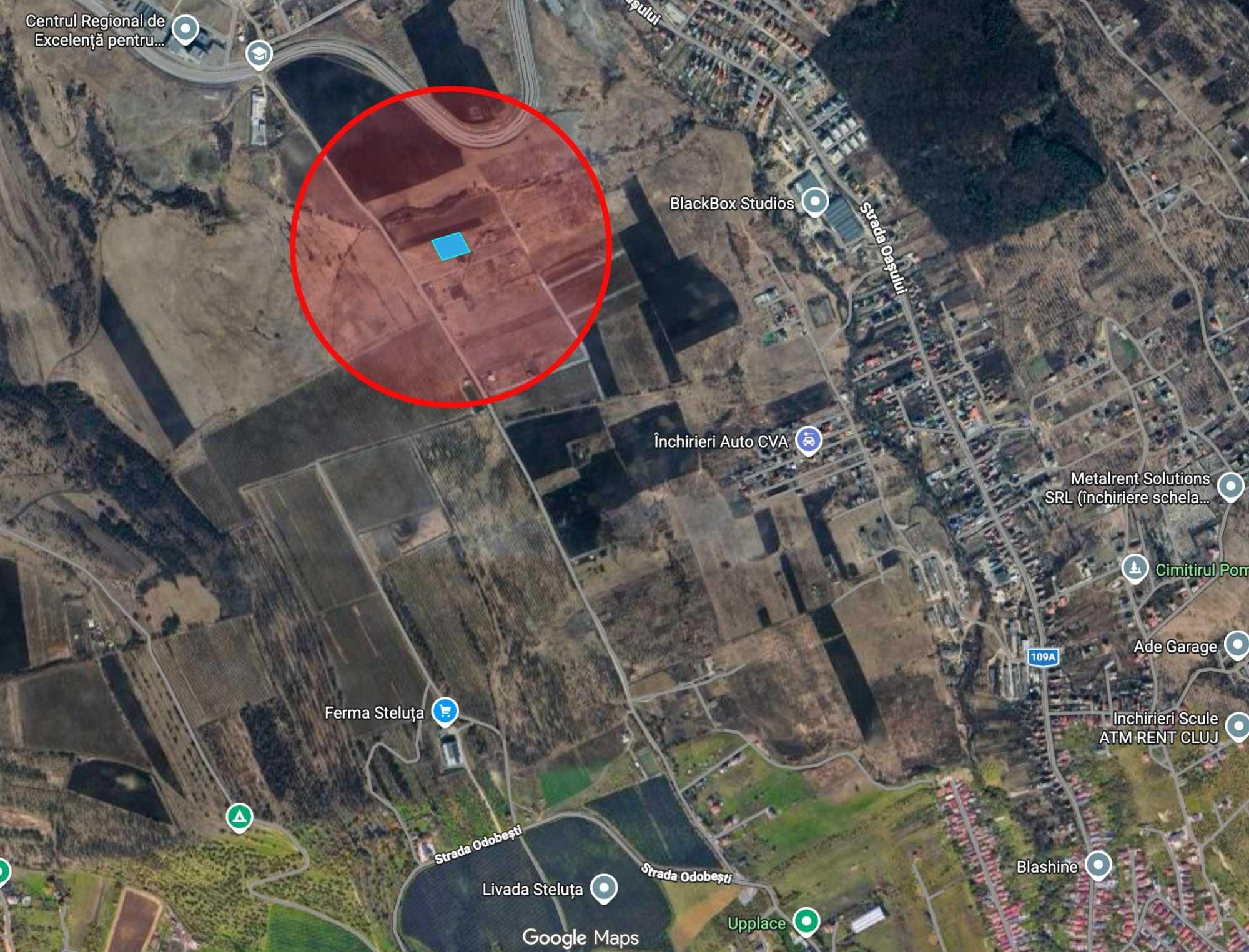 Teren 1200mp Cluj Napoca Str. Odobesti - Extravilan - Oportunitate