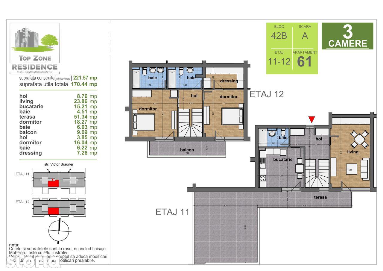 Promotie 2026! 20% discount! Apartament de vânzare 3 camere - imagine 1