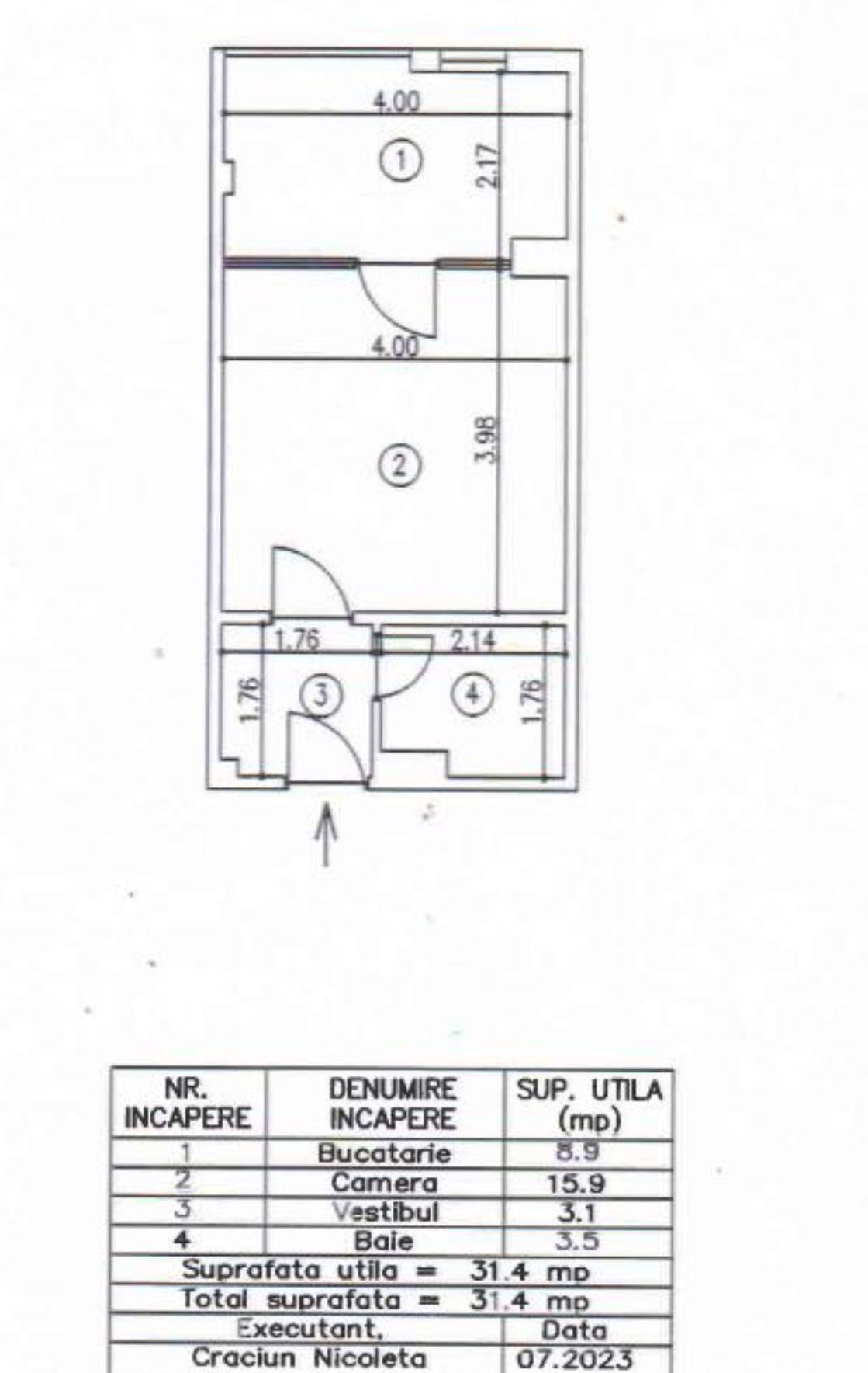 Vânzare Garsonieră