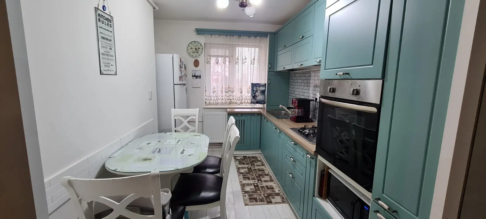 Oportunitate! Apartament 3 camere complet mobilat, utilat + garaj subsol - imagine 1