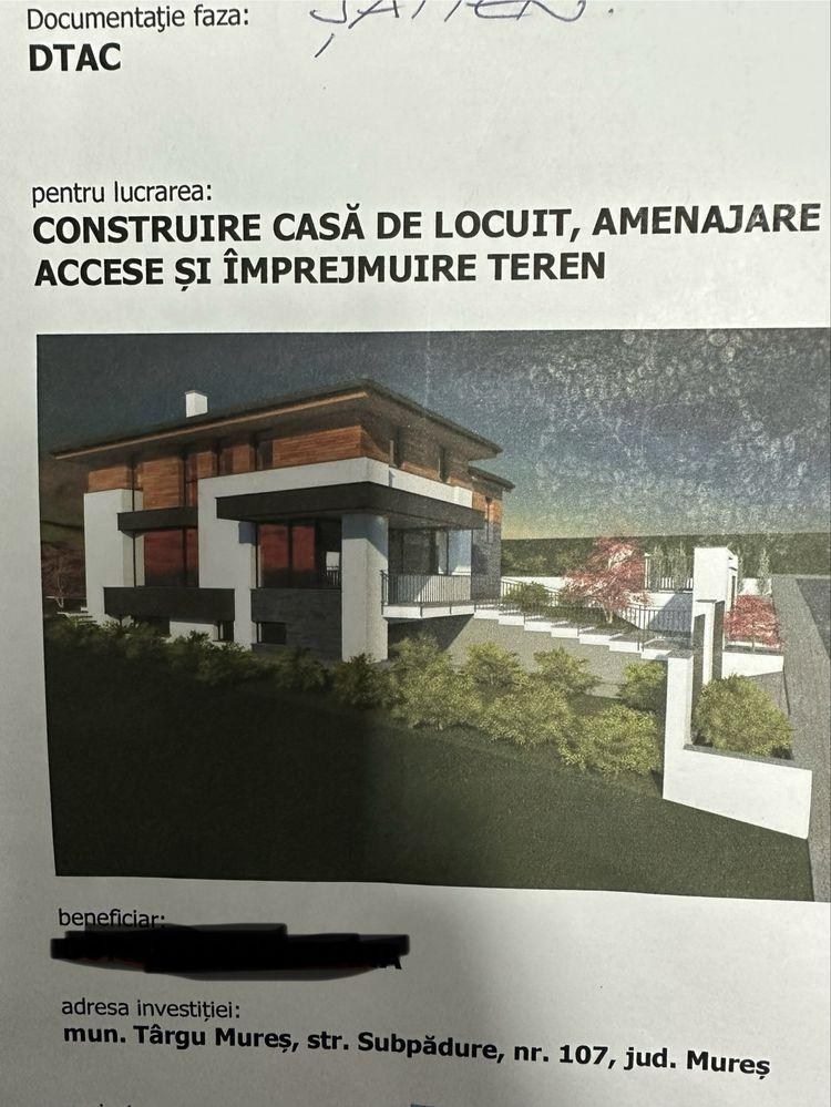 Teren 650 mp Platoul Cornesti cu autorizatie de construire casa