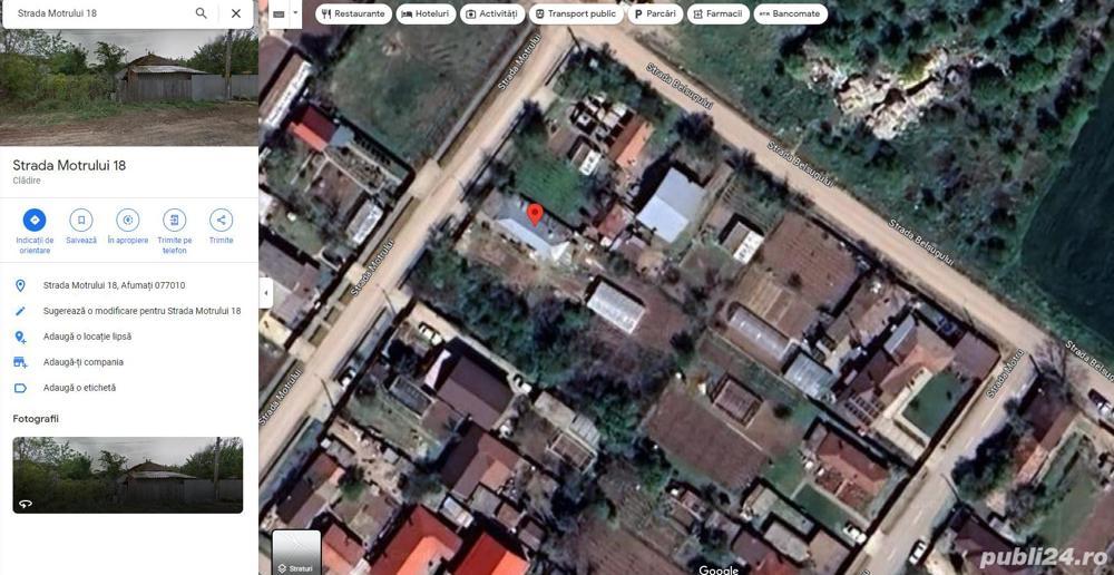 Teren intravilan Afumati 700 m2