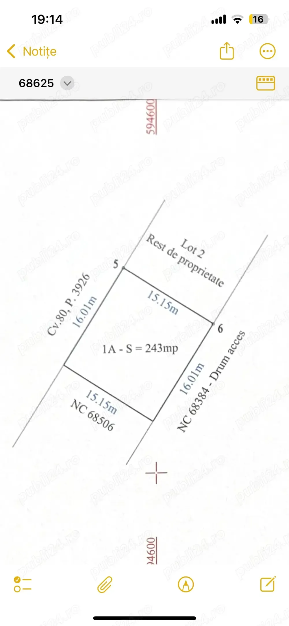 Lot de vânzare, comuna Berceni