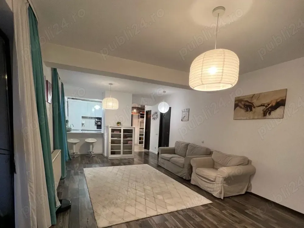 Apartament 3 camere, 78mp,Chiajna, parcare in contract, etaj 2 3 - imagine 1