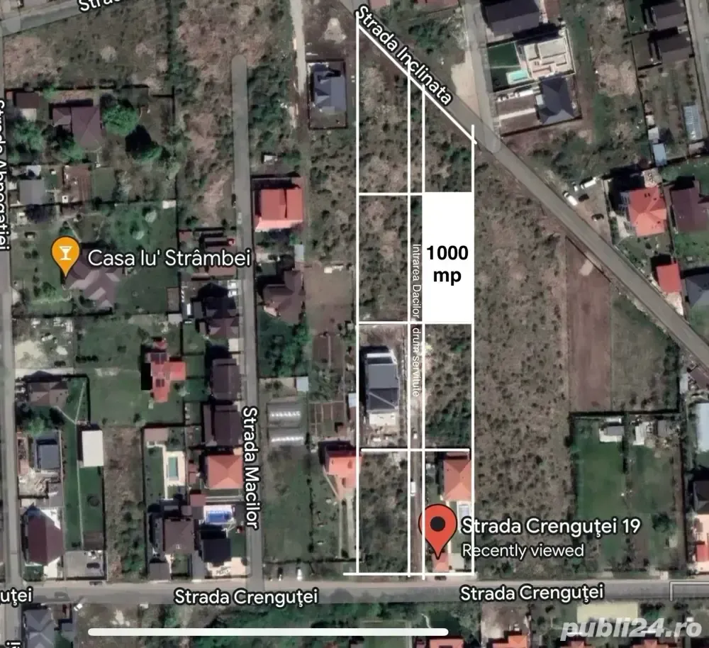 Teren intravilan - Domnesti, Ilfov 1000mp