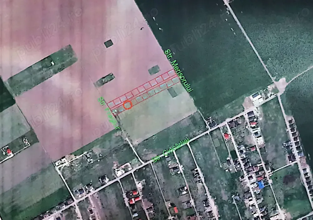 Teren de vis în Domnești   580 mp, super ofertă!