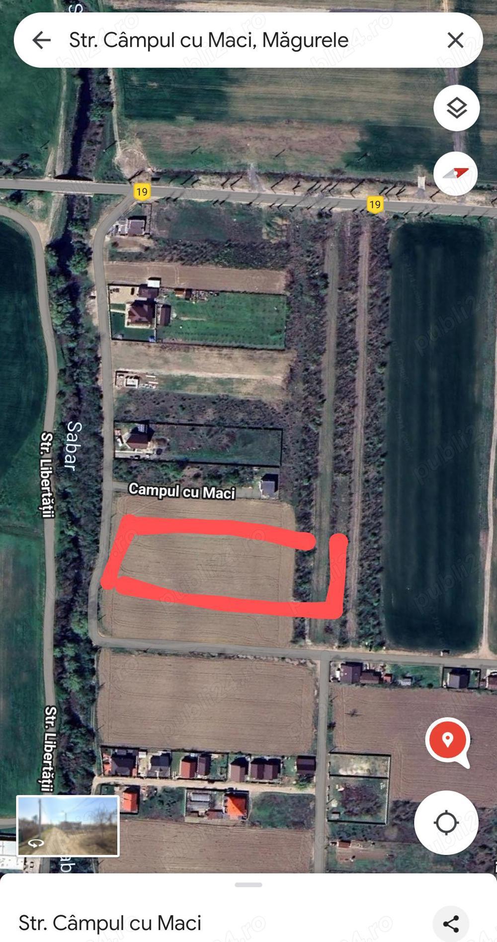 Teren intravilan de vânzare   Măgurele, Ilfov