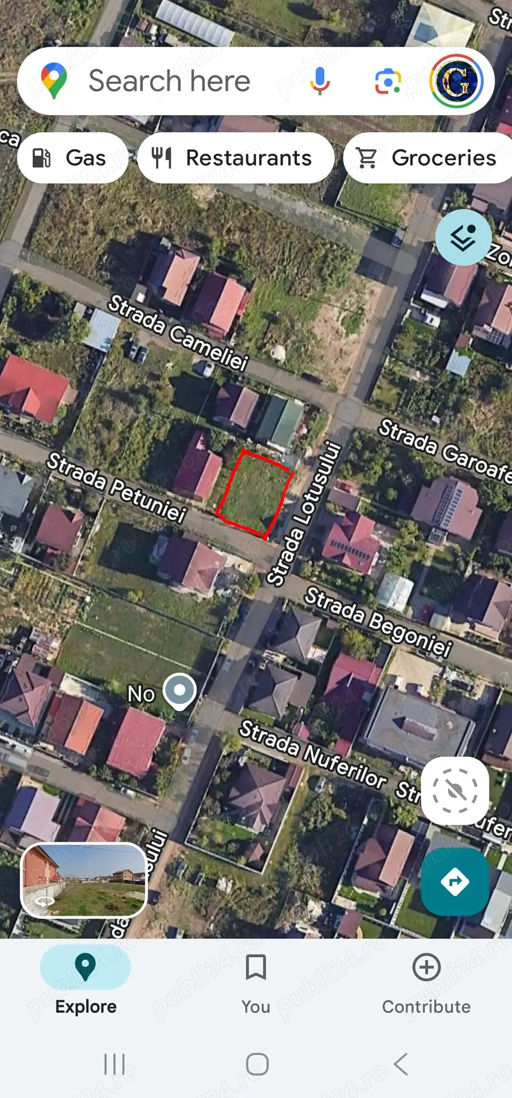 Vând teren 262 mp, Cartierul Florilor. Măgurele, Ilfov