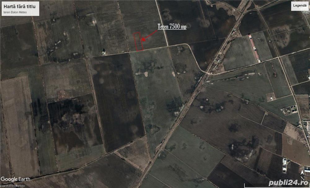 Teren direct proprietar 7.508mp si 31.817mp Mogosoaia Balon Meteo - imagine 1