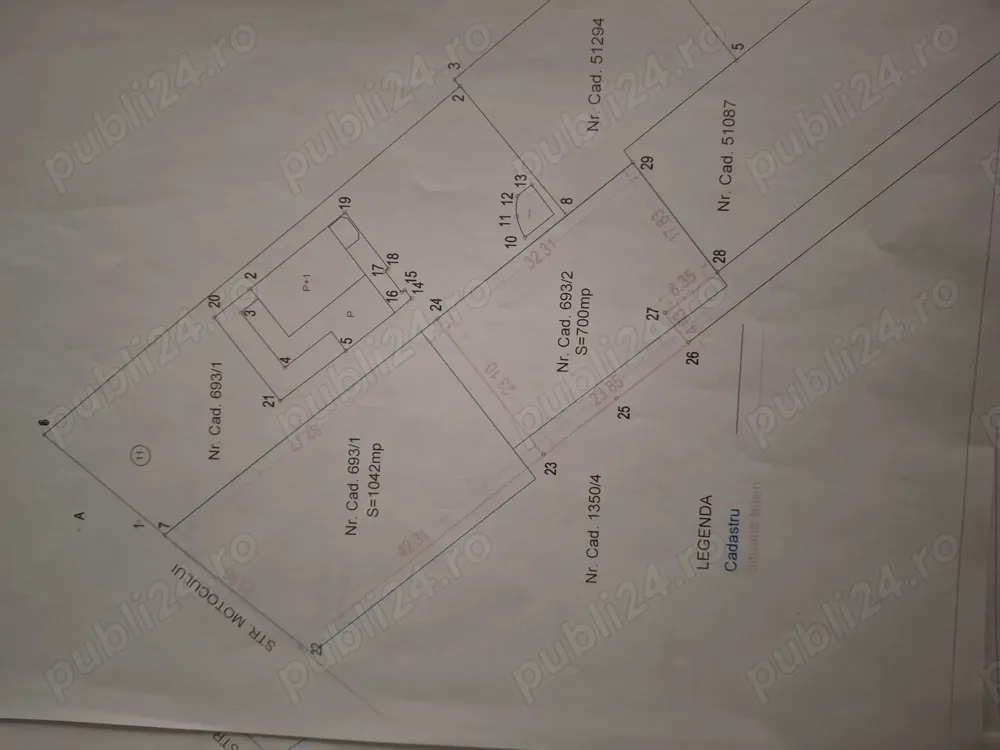 Vând teren pentru casa în comuna Mogosoaia