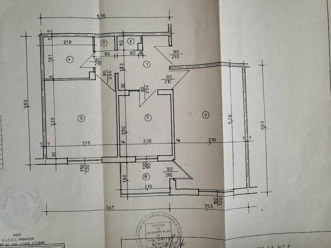 vand apartament 2 camere cf 1 - garaj -  republicii - c-tin brezeanu