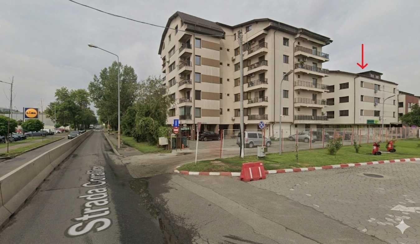 Garsoniera Petrom City visavis Lidl Coralilor, loc parcare