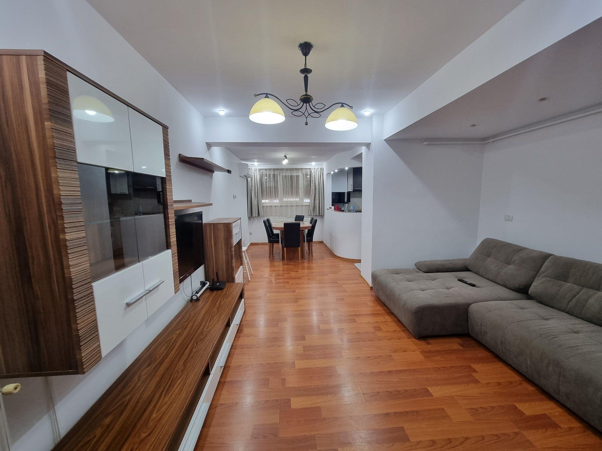 De inchiriat apartament 3 camere complet mobilat - imagine 1