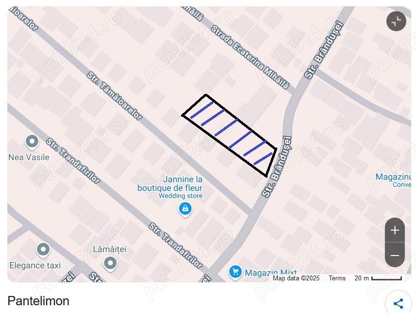 Vanzare teren de 933 mp in orasul Pantelimon, str. Brandusei - imagine 1