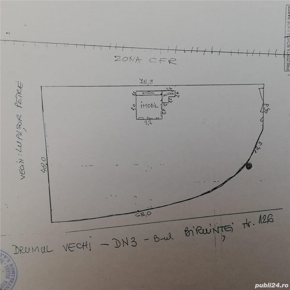 Proprietate langa padurea Pustnicu