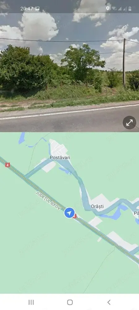 Teren langa Bucuresti -  Popesti-Leordeni, DN4, Oltenitei