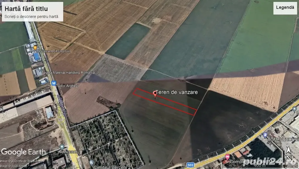 Teren Popesti Leordeni,Ilfov 12.000 mp