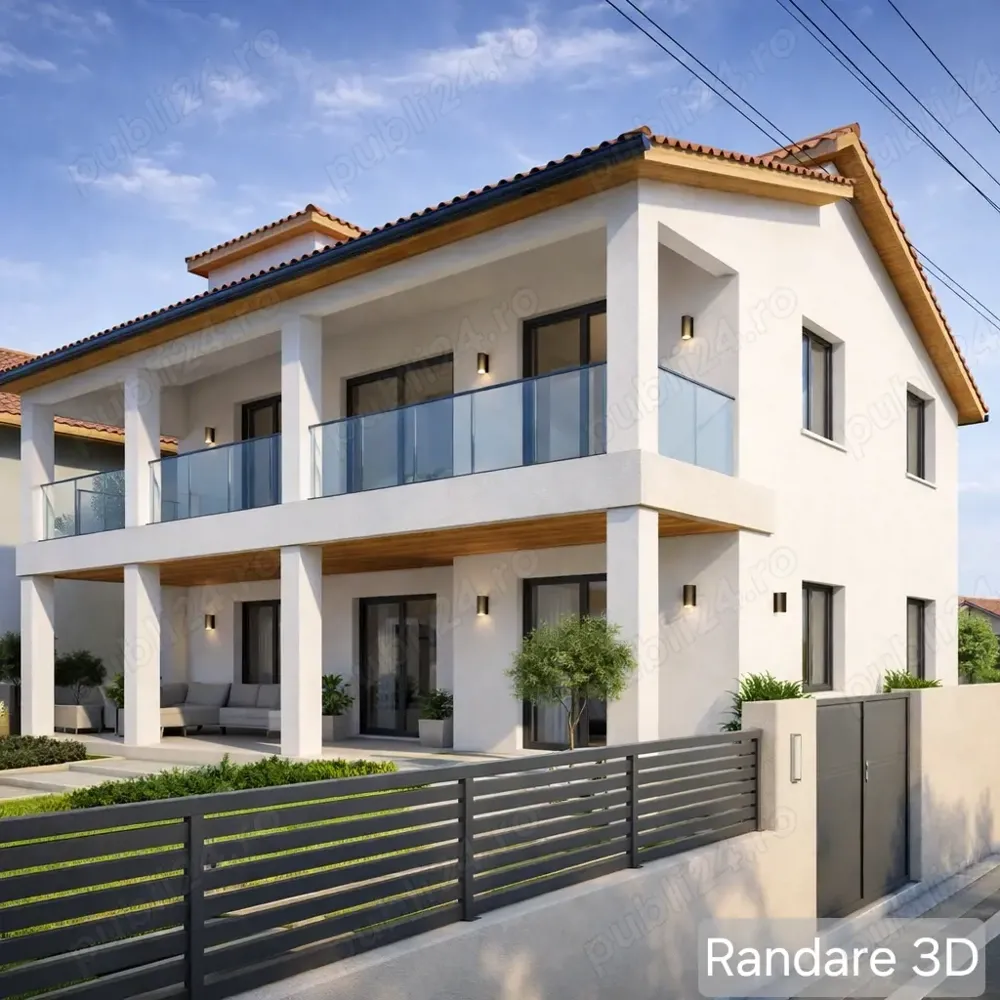 Casă P+1 la roșu | Pipera   zona Chivu Dumitru | teren 344 mp | front stradal 26 m