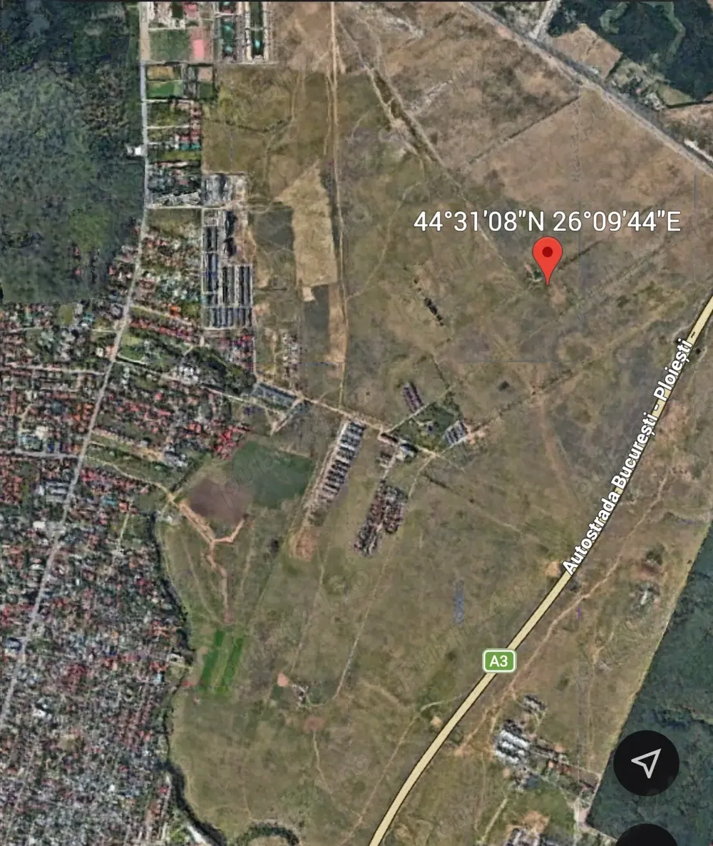 Teren 1000 m  în Pipera   Certificat Urbanism + 28 m deschidere - imagine 1