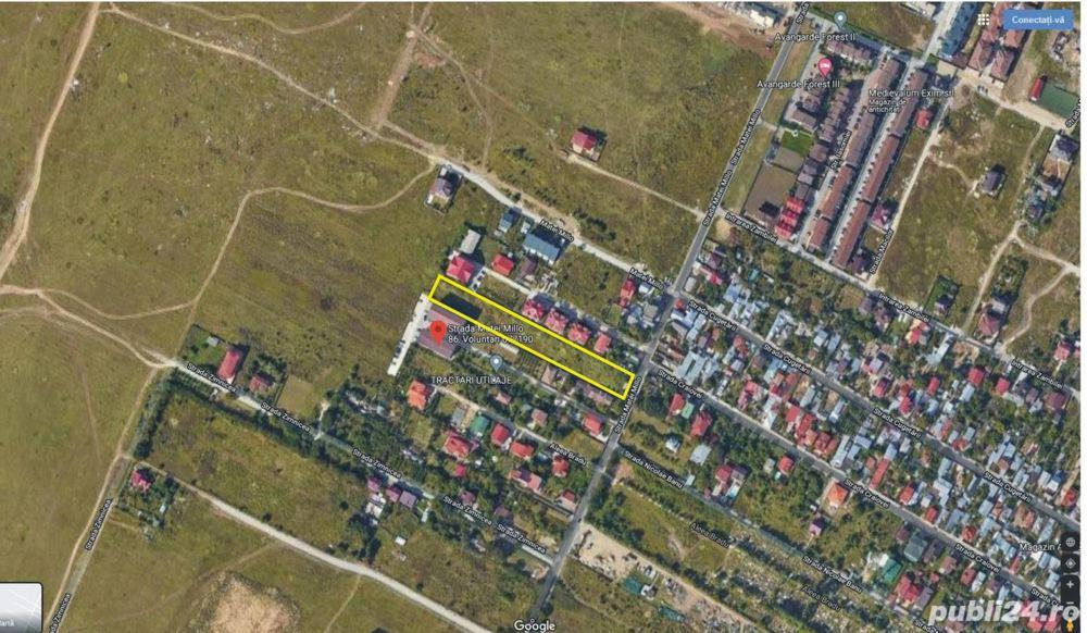 De vanzare teren 5000 mp str. Matei Millo - oras Voluntari