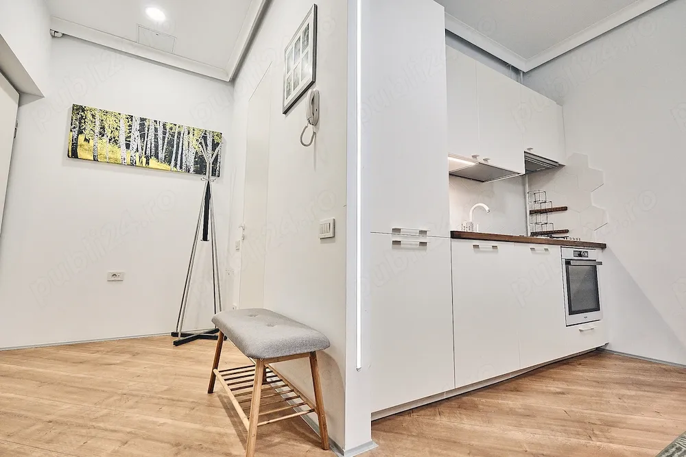 Garsonieră premium 33 mp de închiriat   4City North, Pipera | Mobilată complet - imagine 1