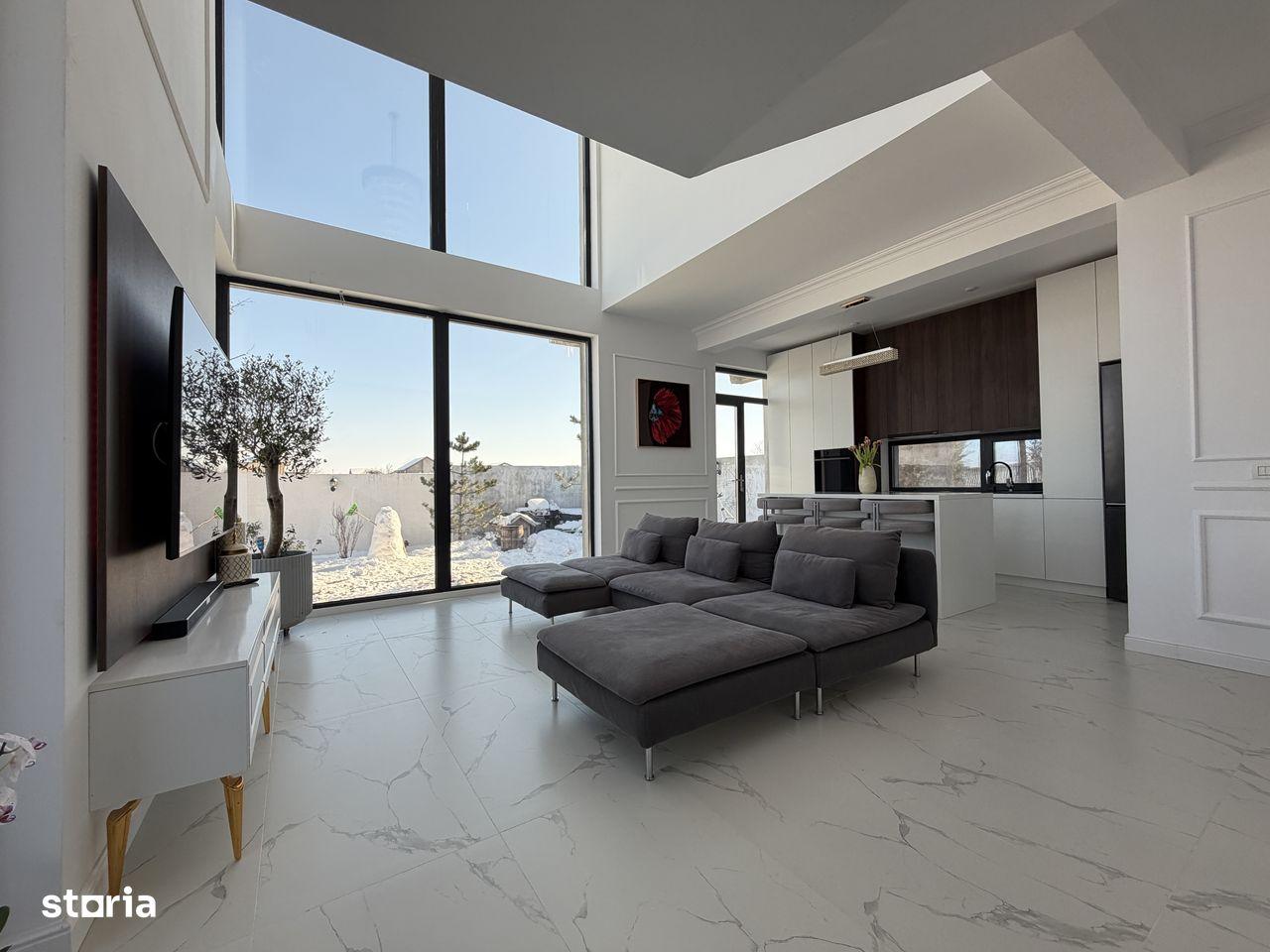 Casă specială, design spectaculos,piscină , garaj și finisaje premium