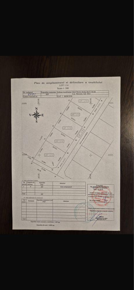Teren 1845 mp Com Berceni