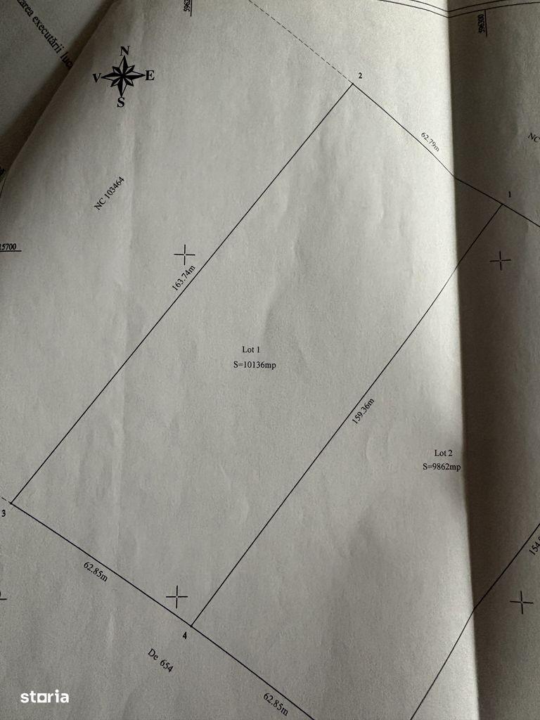 10.136 mp teren extravilan vand sau schimb Centura A0 Popesti Leordeni - imagine 1