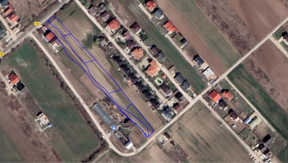 Vand teren intravilan loturi 400 mp CREVEDIA-DARZA 2km de Buftea - imagine 1