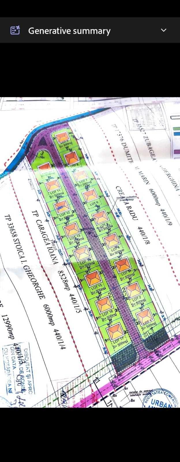 Vanzare Teren Intravilan Corbeanca- Balotesti, Loturi de 622 mp. - imagine 1