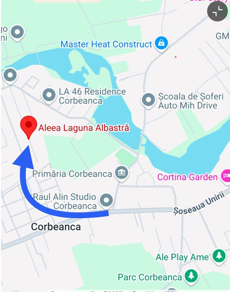 Teren | Corbeanca | Laguna Albastră Aleea | posibilitate schimb cu Ap. - imagine 1