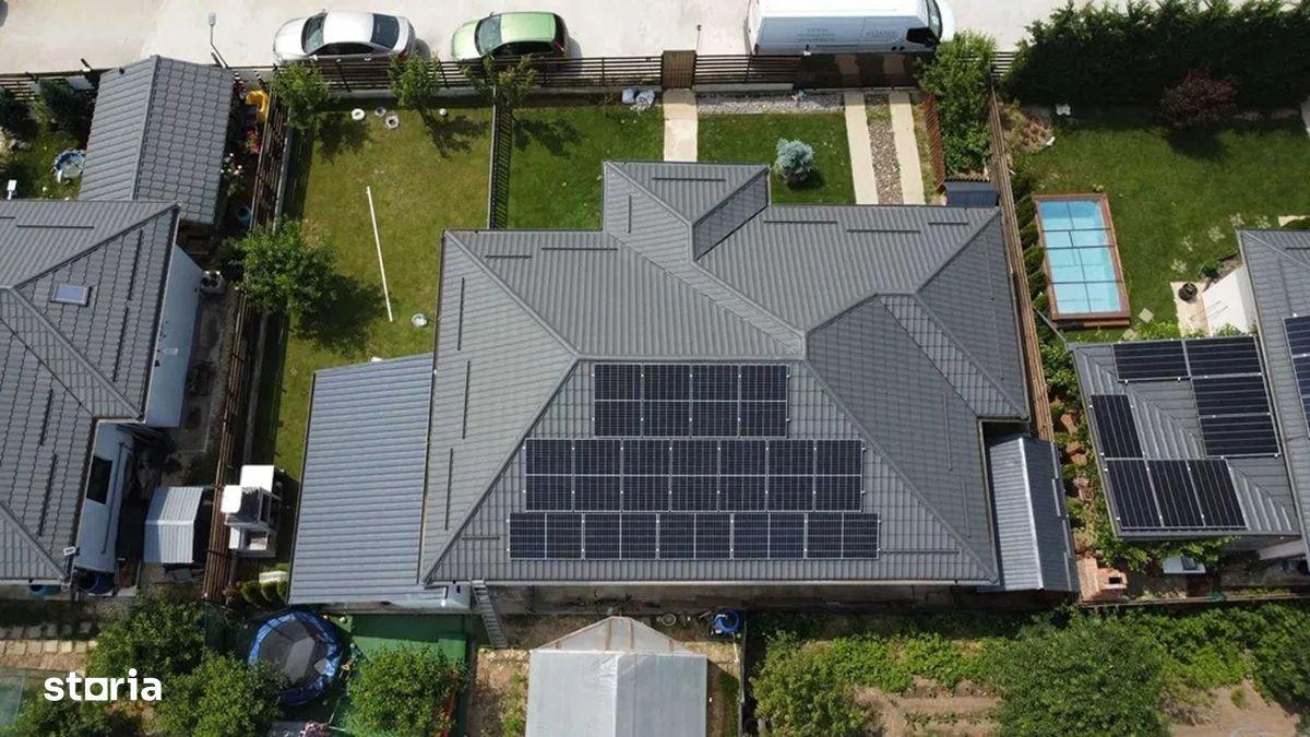 Casa 480 mp teren/ fotovoltaice+ baterie/ 3 bai/ centru - imagine 1