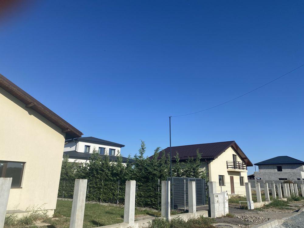 Loturi de teren intravilan Domnesti-Teghes, zona cartier nou de case. - imagine 1