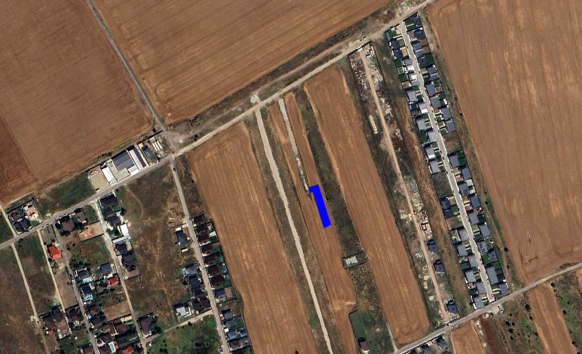 LOT teren 795 mp in RATE fara dobanda 65.000 euro com. Domnesti jud. Ilfov