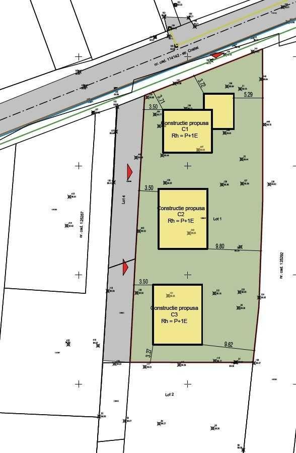 Teren 1500mp str. Craitei, Domnesti la asfalt cu toate utilitatile - imagine 1