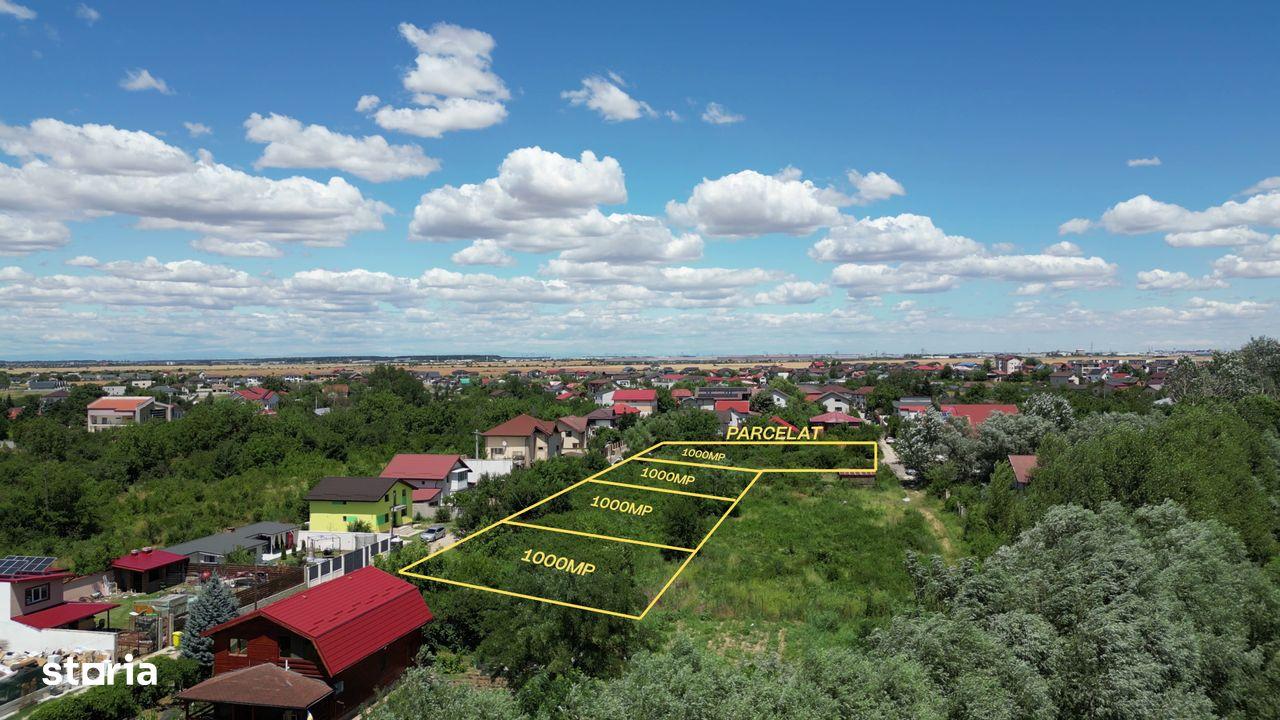 Parcele de 1000-4000mp cu acces facil și utilități complete