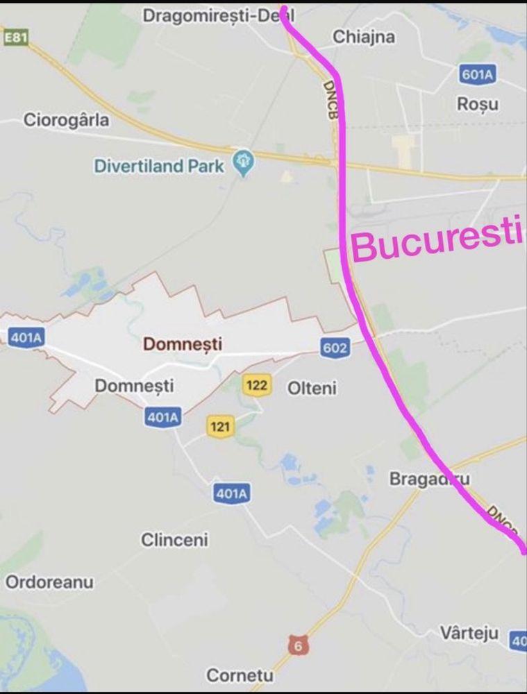 Domnesti - Proprietar – vânzare / asociere teren , Ilfov