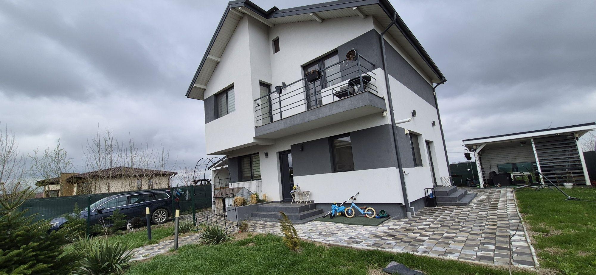 Casă P+1+Pod Măgurele   4 dormitoare + Living  mobilată !