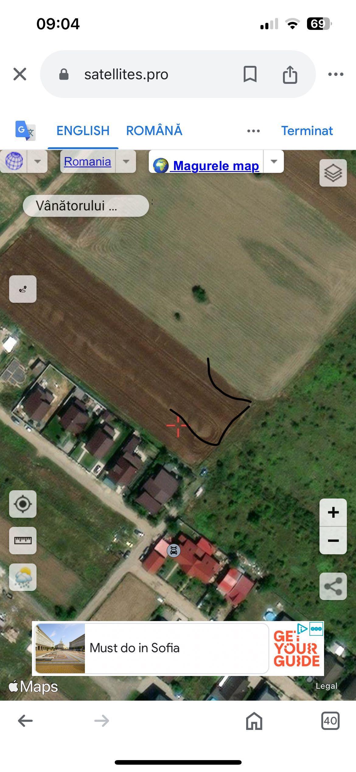 Teren Măgurele Ilfov 622mp - imagine 1