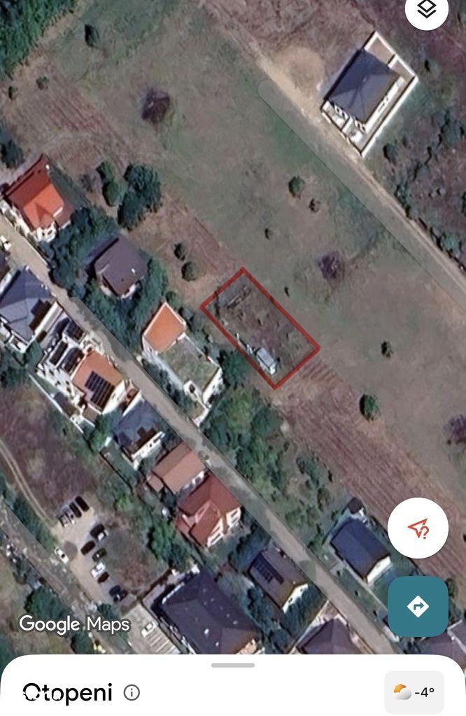 Teren 595 mp Otopeni – deschidere 29 m – ideal casa/duplex-Traian Vuia