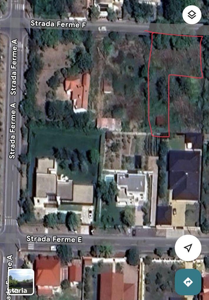 Teren intravilan cu autorizație de construcție 2 case individuale P+2 - imagine 1