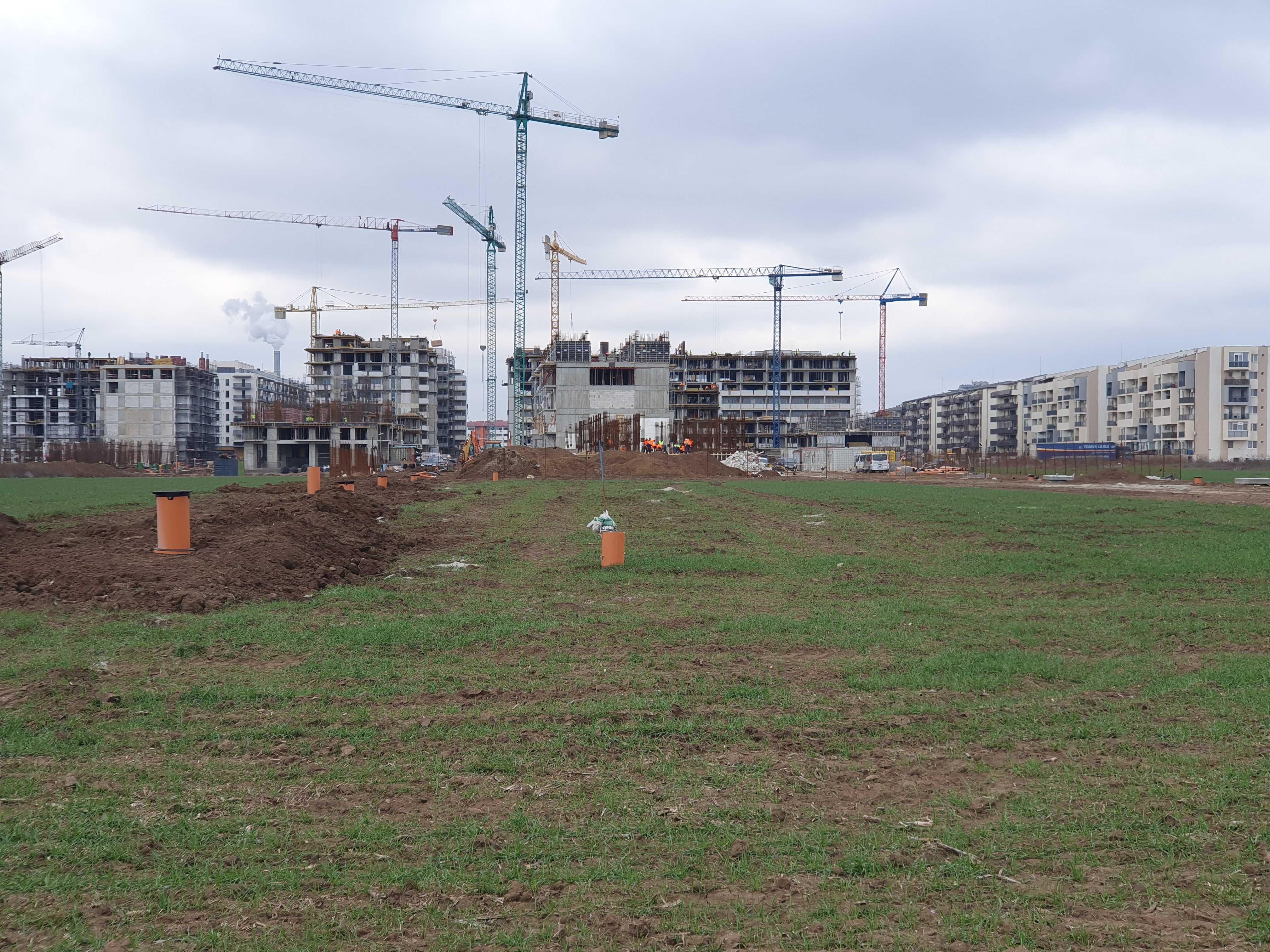 Teren 594 mp intravilan constructii P+2 str. Scolii, Popesti Leordeni