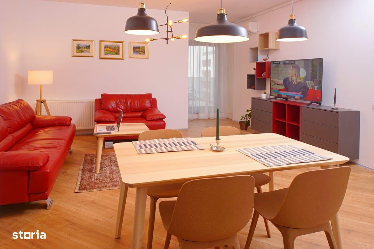 4city apartament 3 camere, 2bai, etaj 6/7, vedere interior, parcare - imagine 1