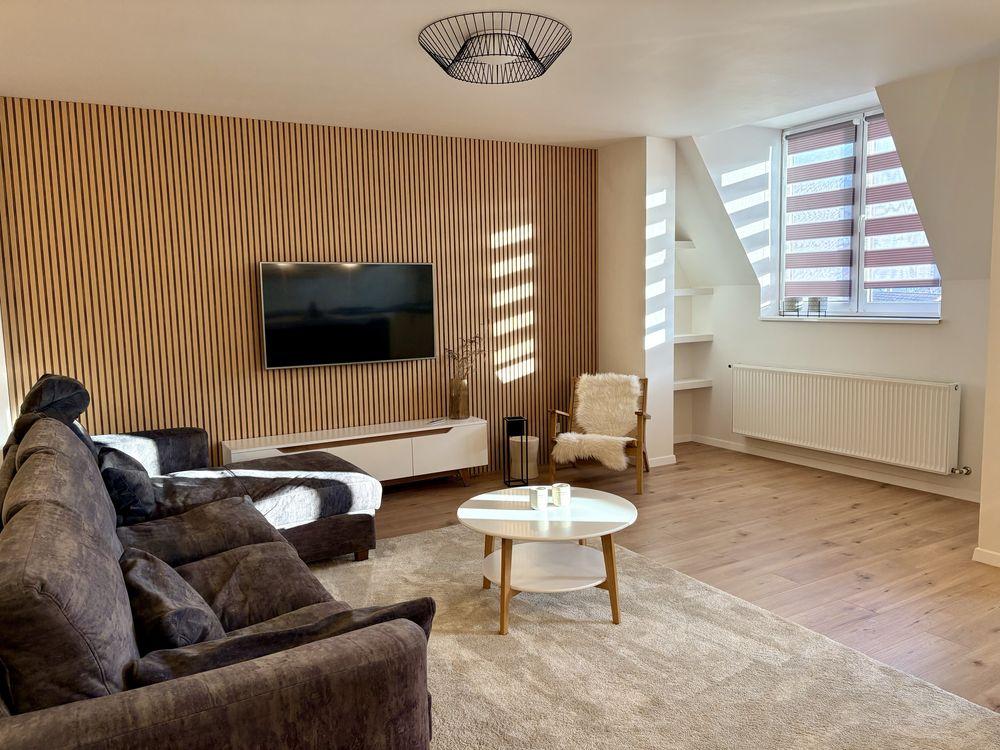 Penthouse, 2 niveluri pozitionat central