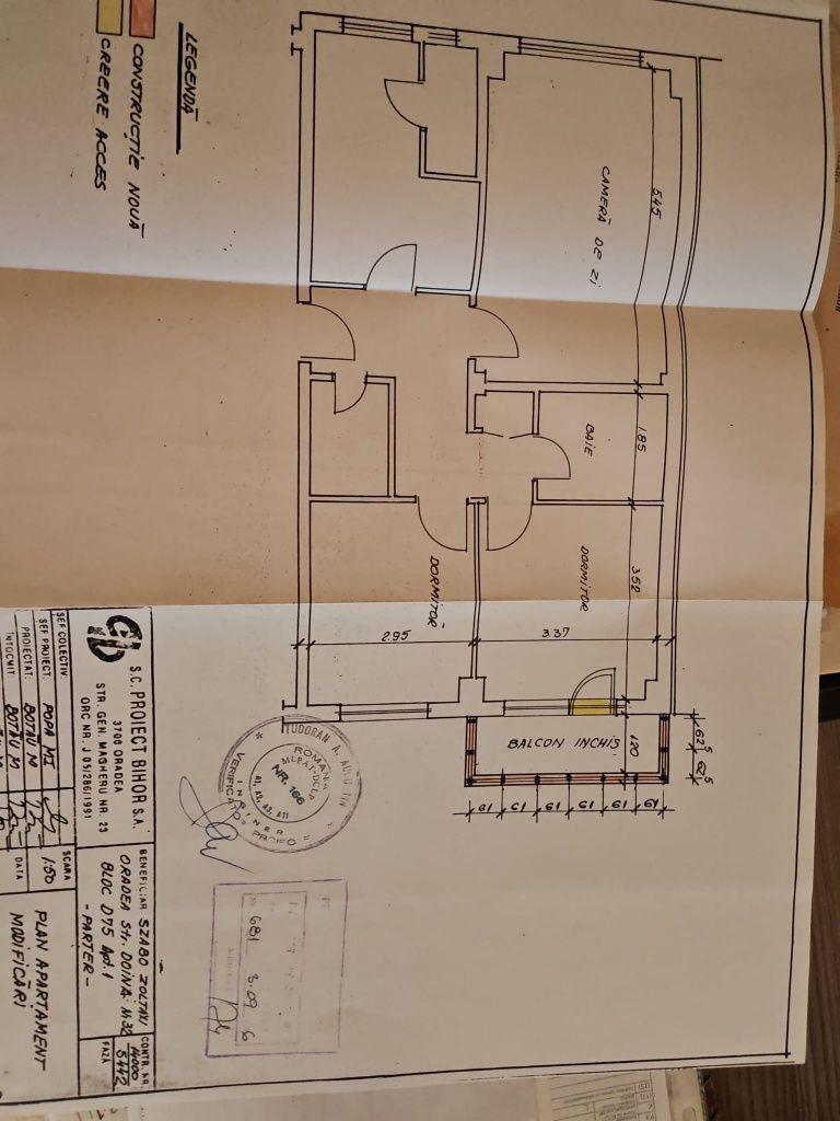 Apartament cu 3 camere