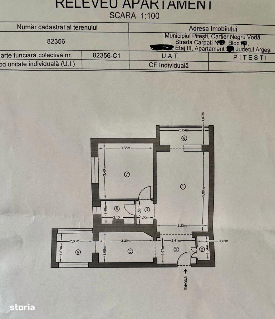 Apartament 2 camere, Negru Voda, Pitesti