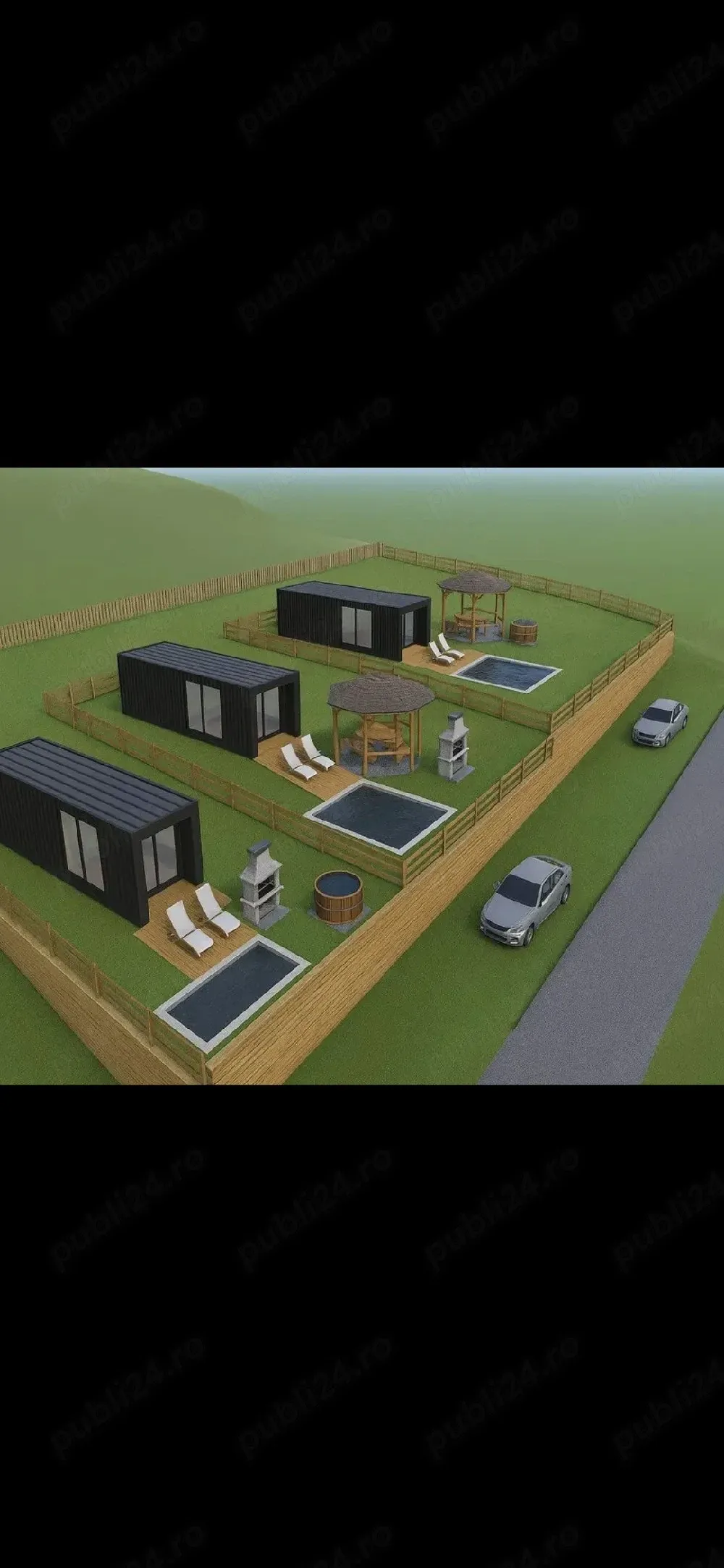 Vând terenuri în Moșoaia