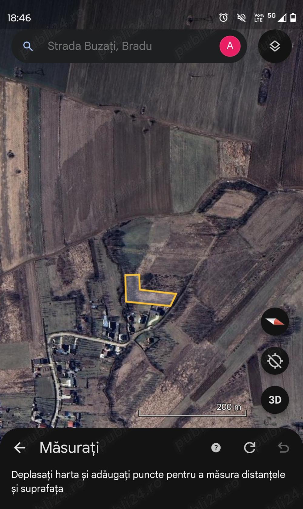 Teren Comuna Bradu Parcelabil