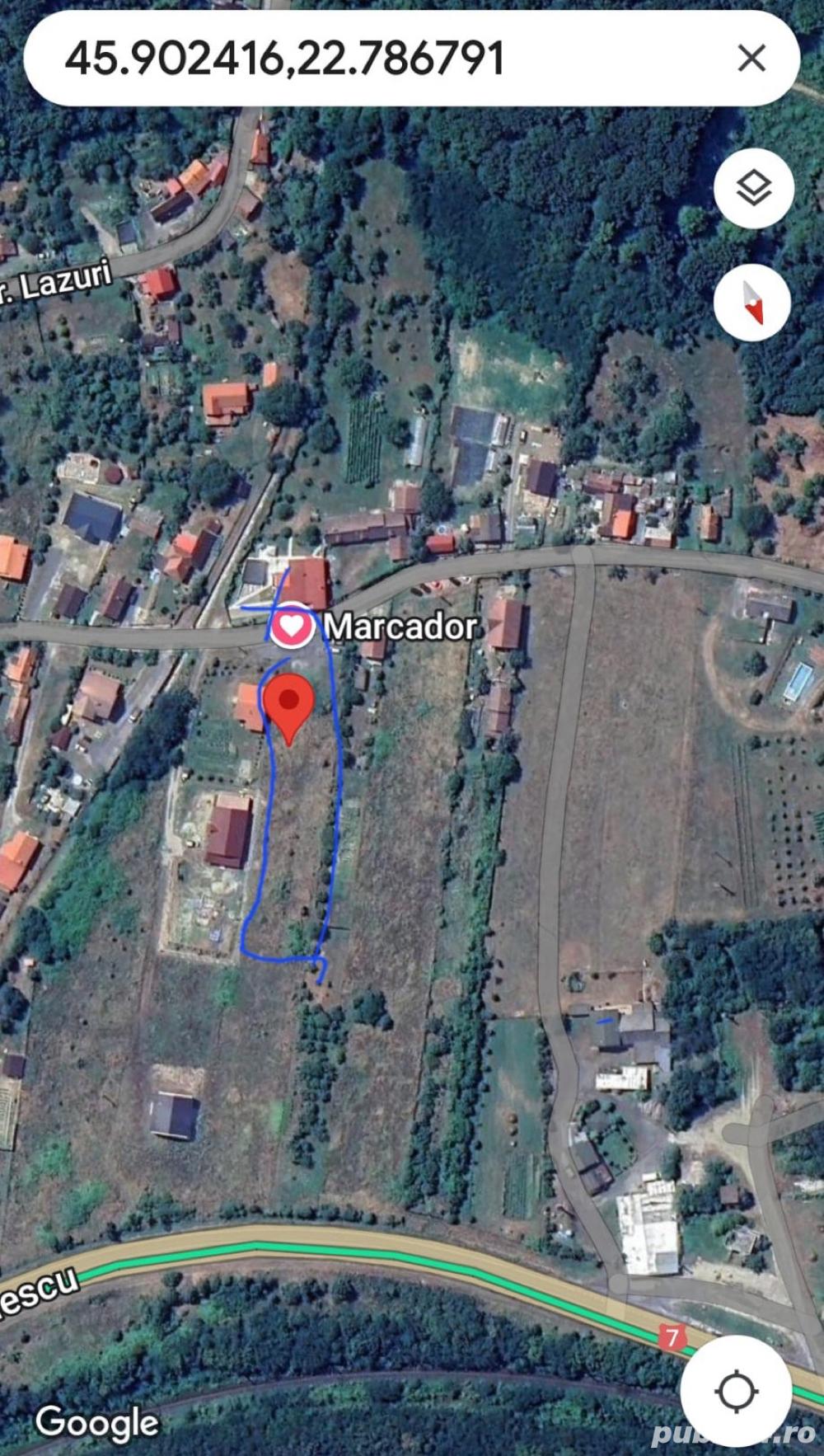 Vand teren intravilan 1455mp in Vețel HD