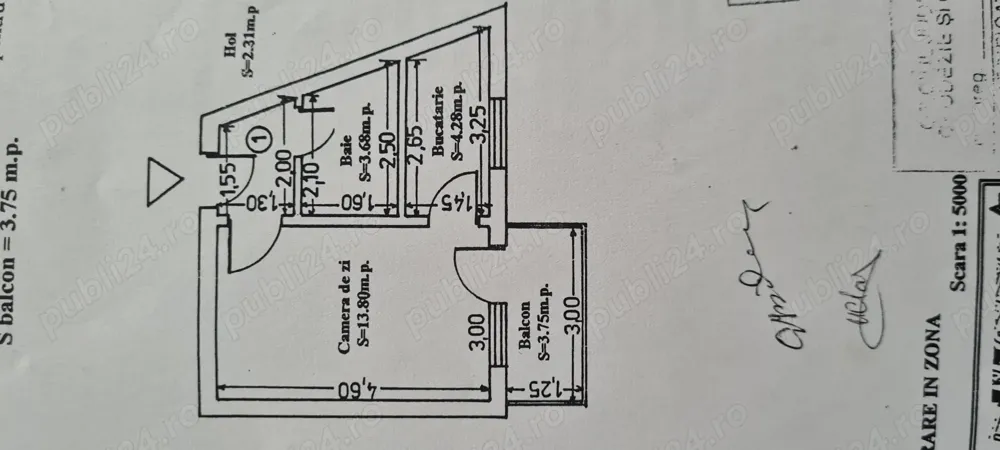 Garsoniera lângă Catedrala Ostroveni - imagine 1
